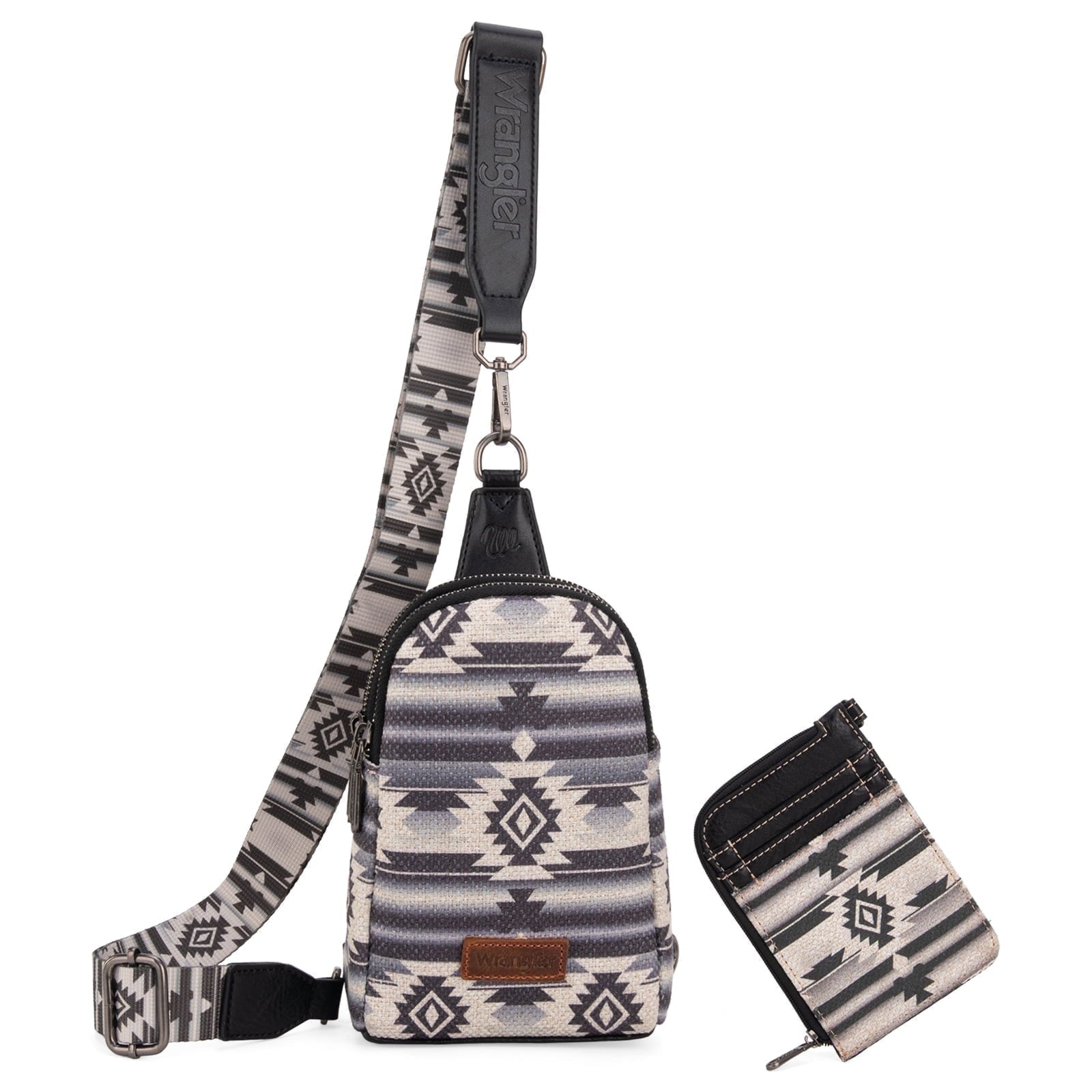 Wrangler Aztec Crossbody Sling Bags for Women Wallet Se