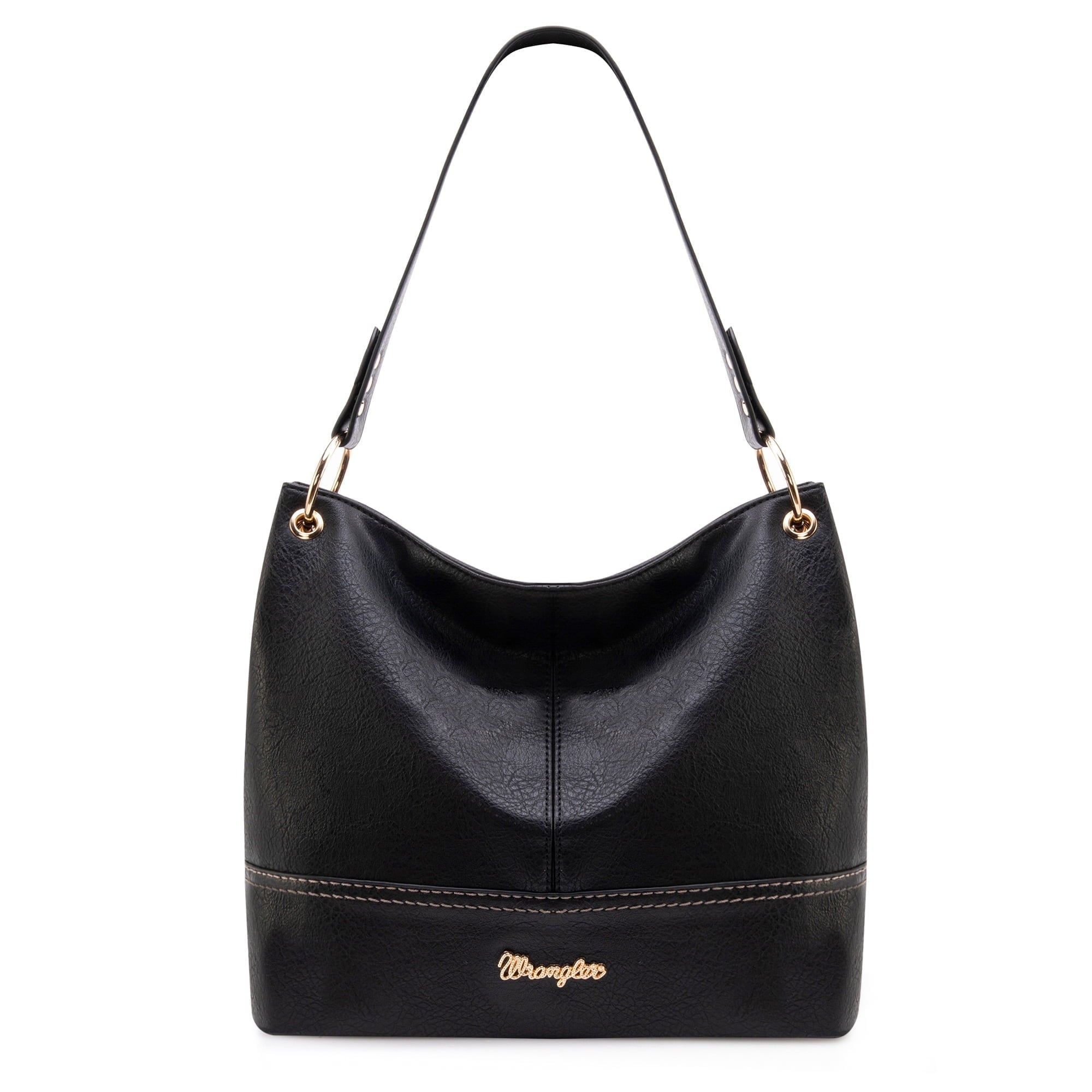 Wrangler Hobo Bags for Women Leather Tote Bag Shoulder Bag Top Handle Satchel Purses and Handbags