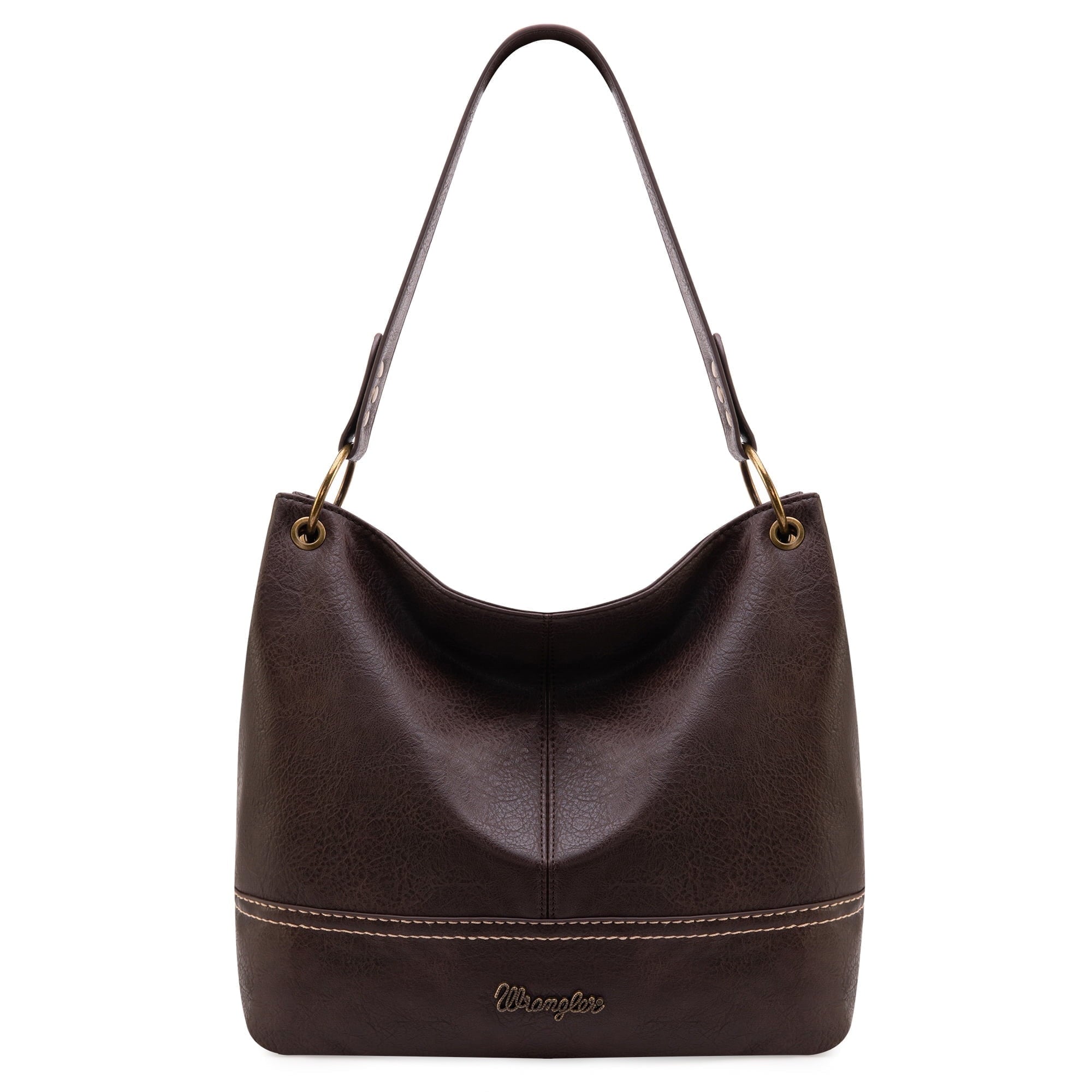 Wrangler Hobo Bags for Women Leather Tote Bag Shoulder Bag Top Handle Satchel Purses and Handbags