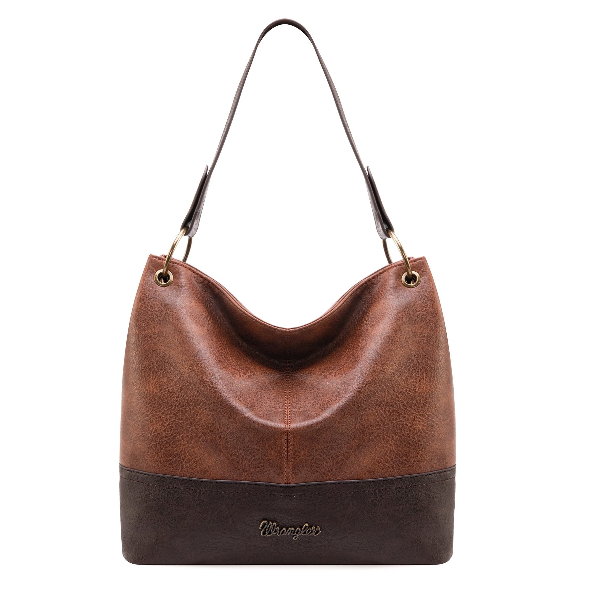Wrangler Hobo Bags for Women Leather Tote Bag Shoulder Bag Top Handle Satchel Purses and Handbags