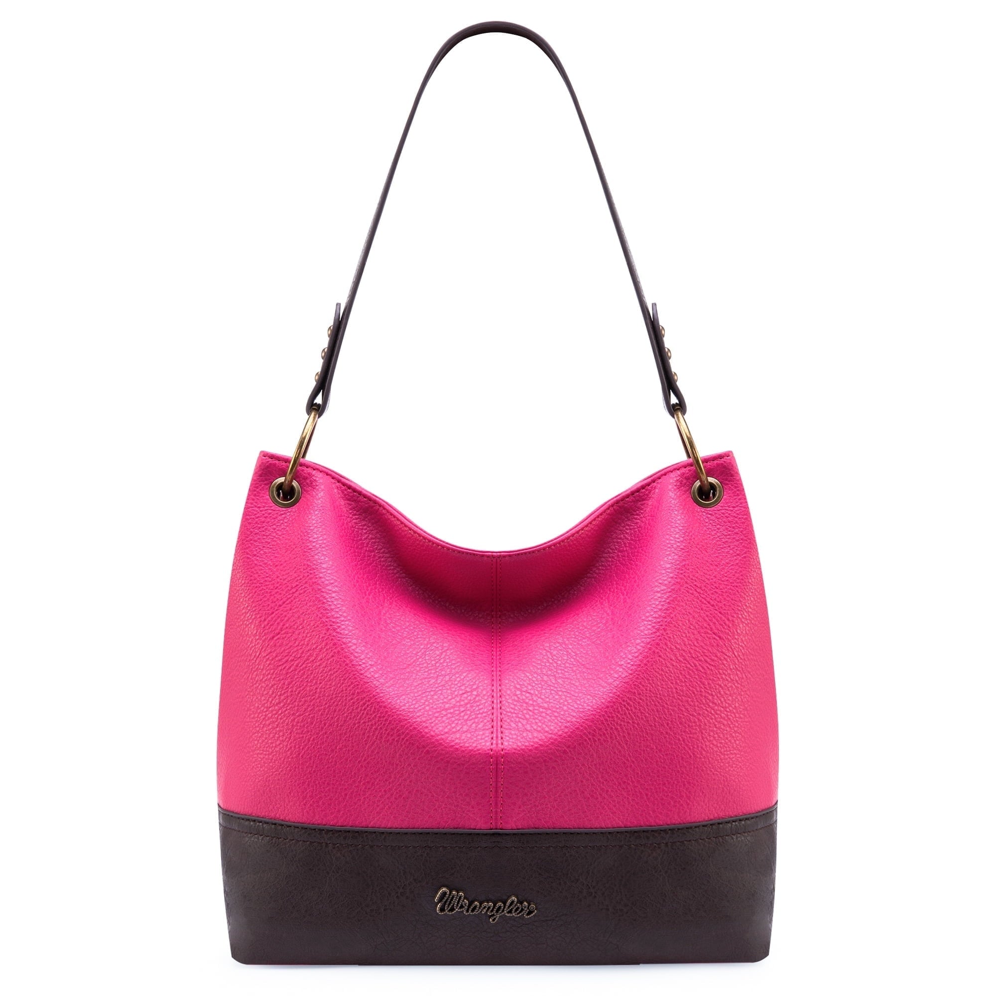 Wrangler Hobo Bags for Women Leather Tote Bag Shoulder Bag Top Handle Satchel Purses and Handbags