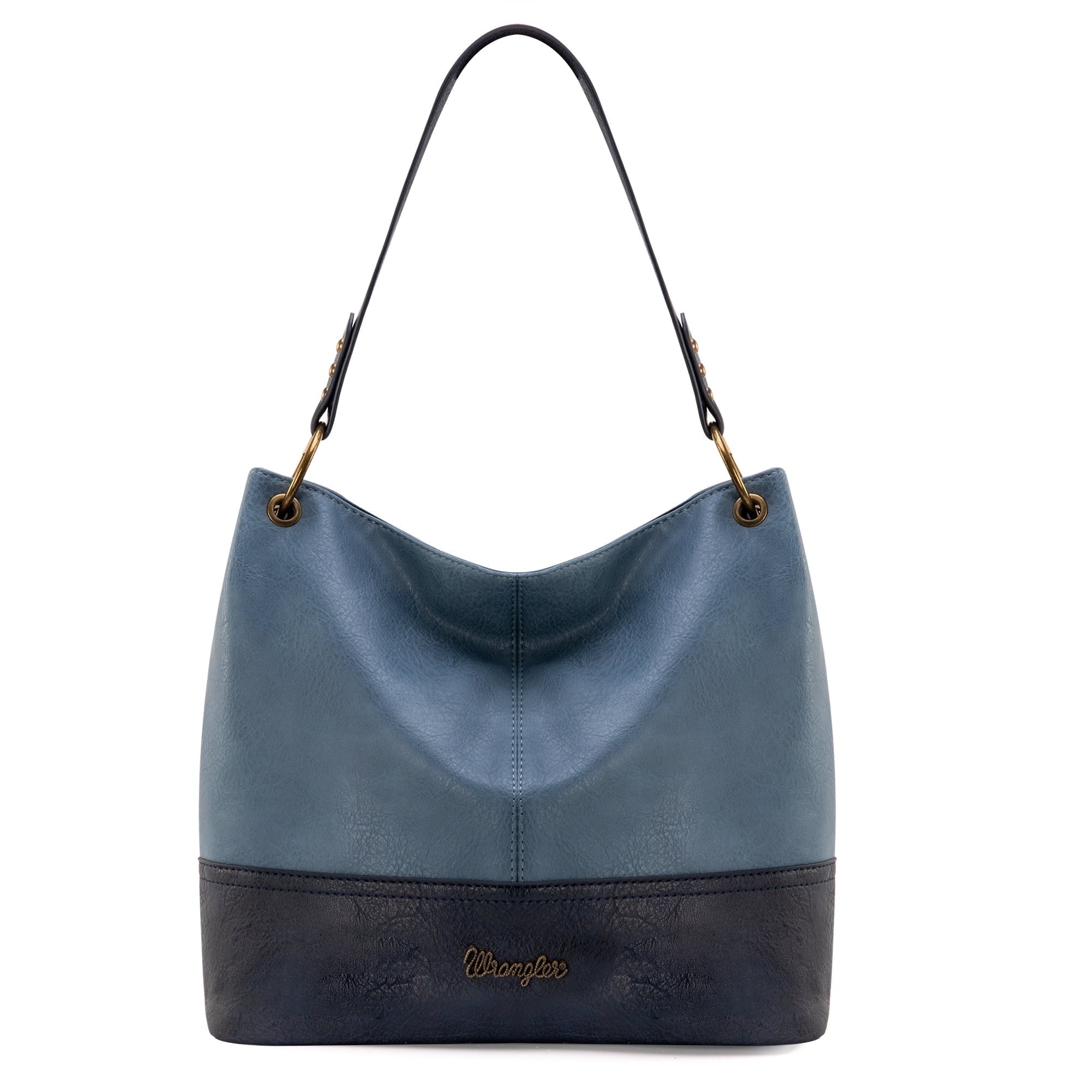 Wrangler Hobo Bags for Women Leather Tote Bag Shoulder Bag Top Handle Satchel Purses and Handbags