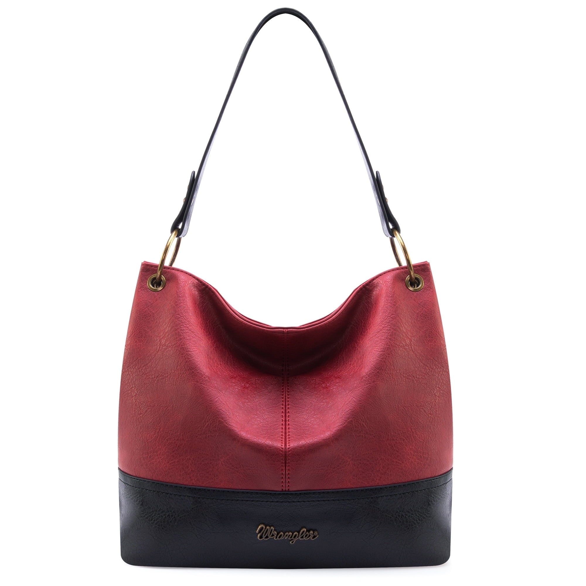 Wrangler Hobo Bags for Women Leather Tote Bag Shoulder Bag Top Handle Satchel Purses and Handbags