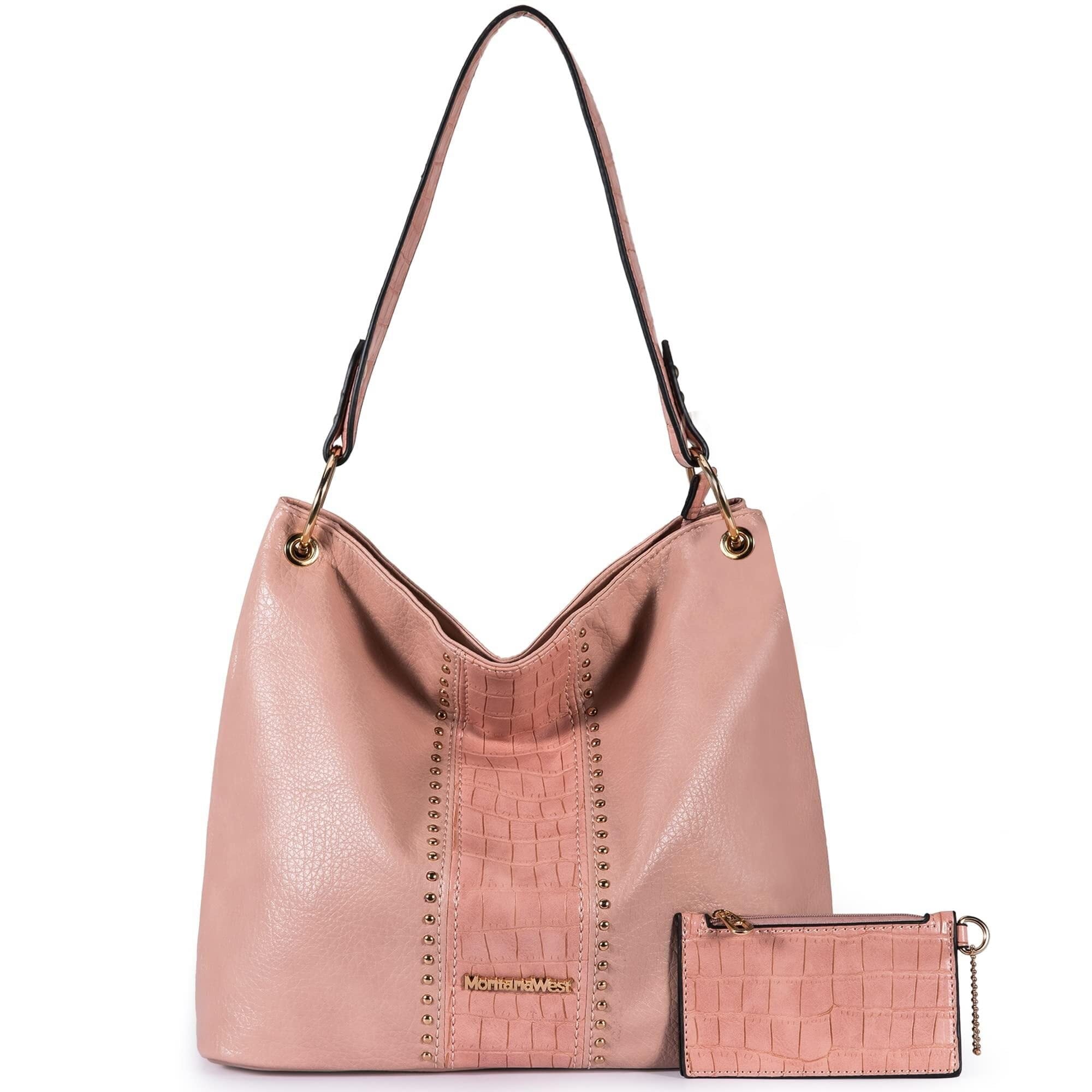 Montana West Purses for Women Hobo Shoulder Handbags with Zipper
