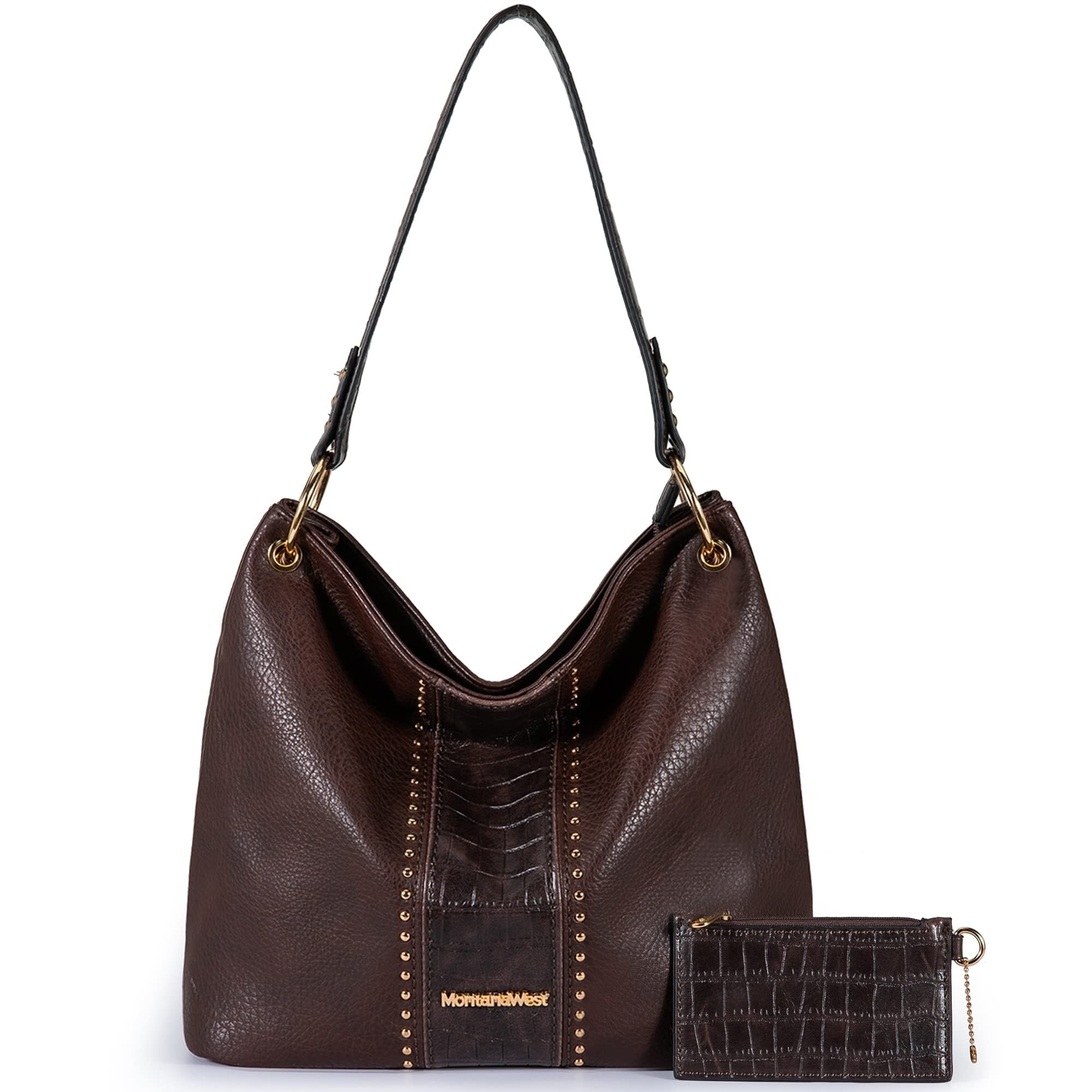 Montana West Purses for Women Hobo Shoulder Handbags with Zipper