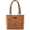 Wrangler Distressed Tote Bag for Women Western Purse Multi Pockets Handbags and Shoulder Bag