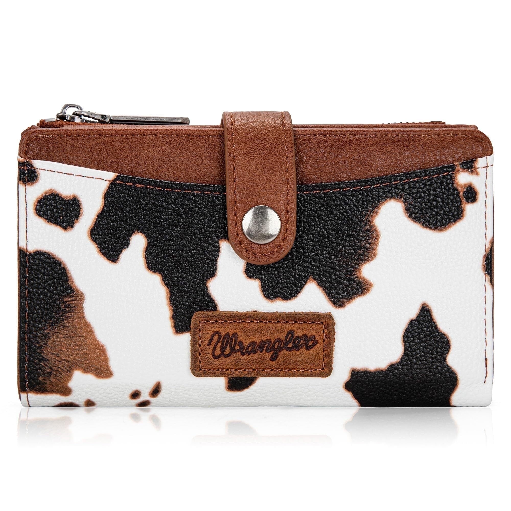 Wrangler Wallets for Women Slim Bifold Credit Card Holder