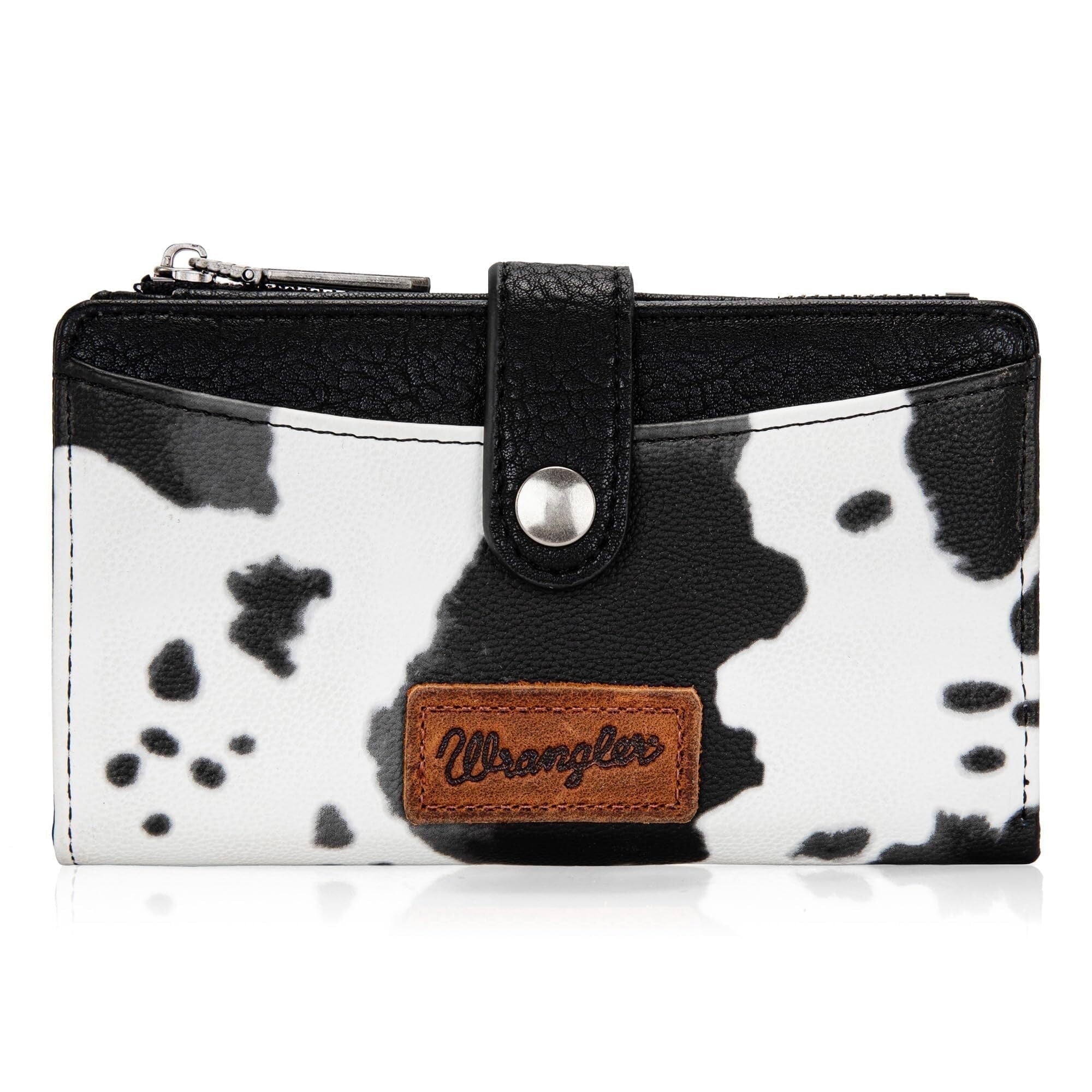 Wrangler Wallets for Women Slim Bifold Credit Card Holder