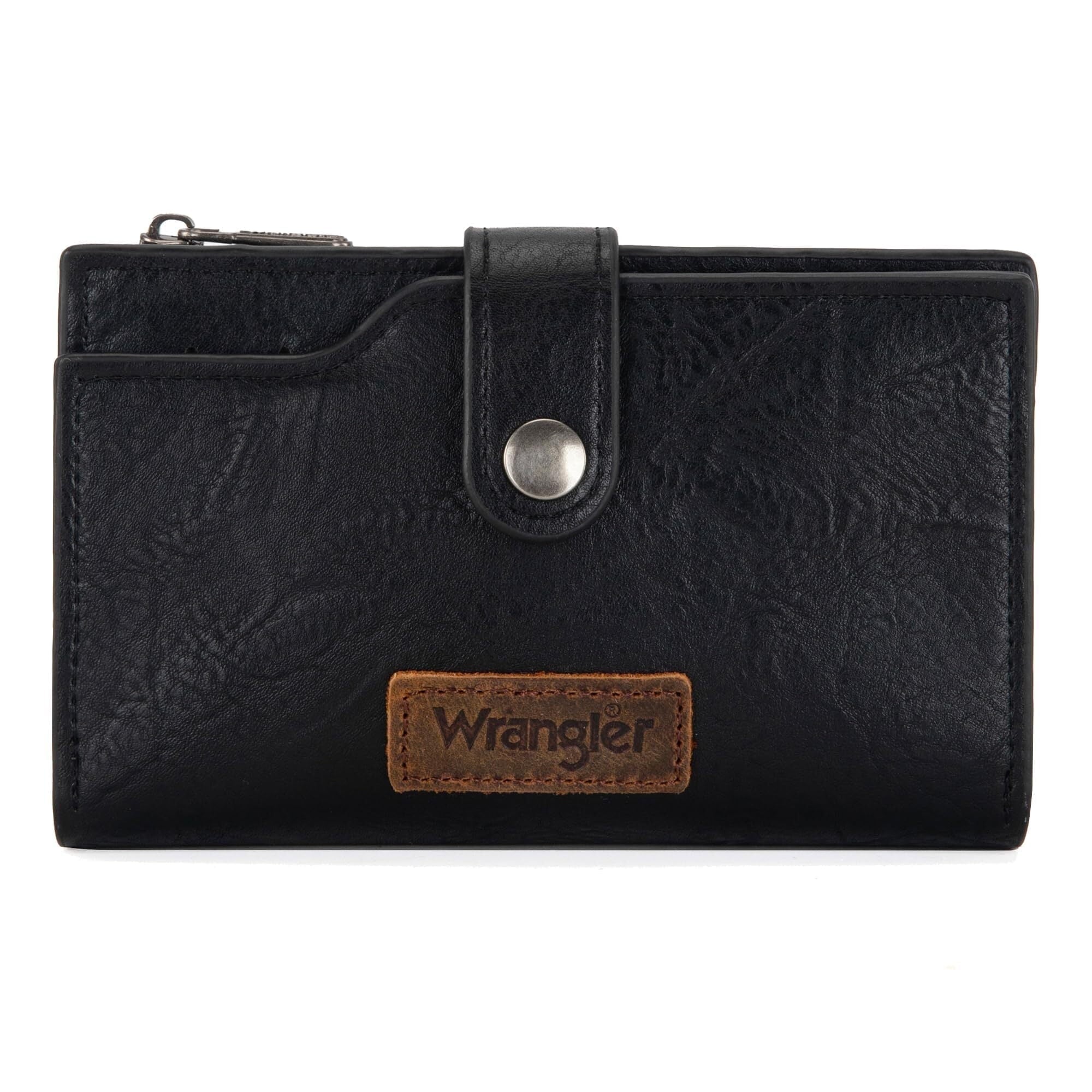 Wrangler Wallets for Women Slim Bifold Credit Card Holder