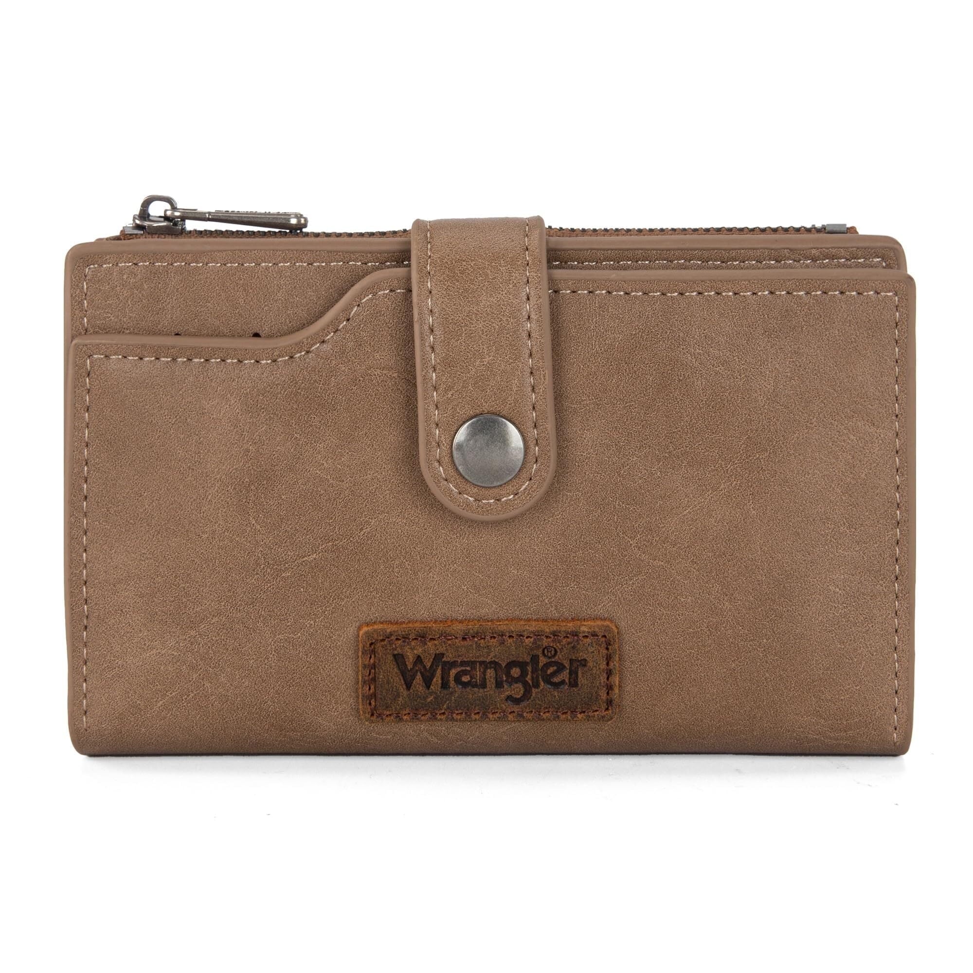 Wrangler Wallets for Women Slim Bifold Credit Card Holder