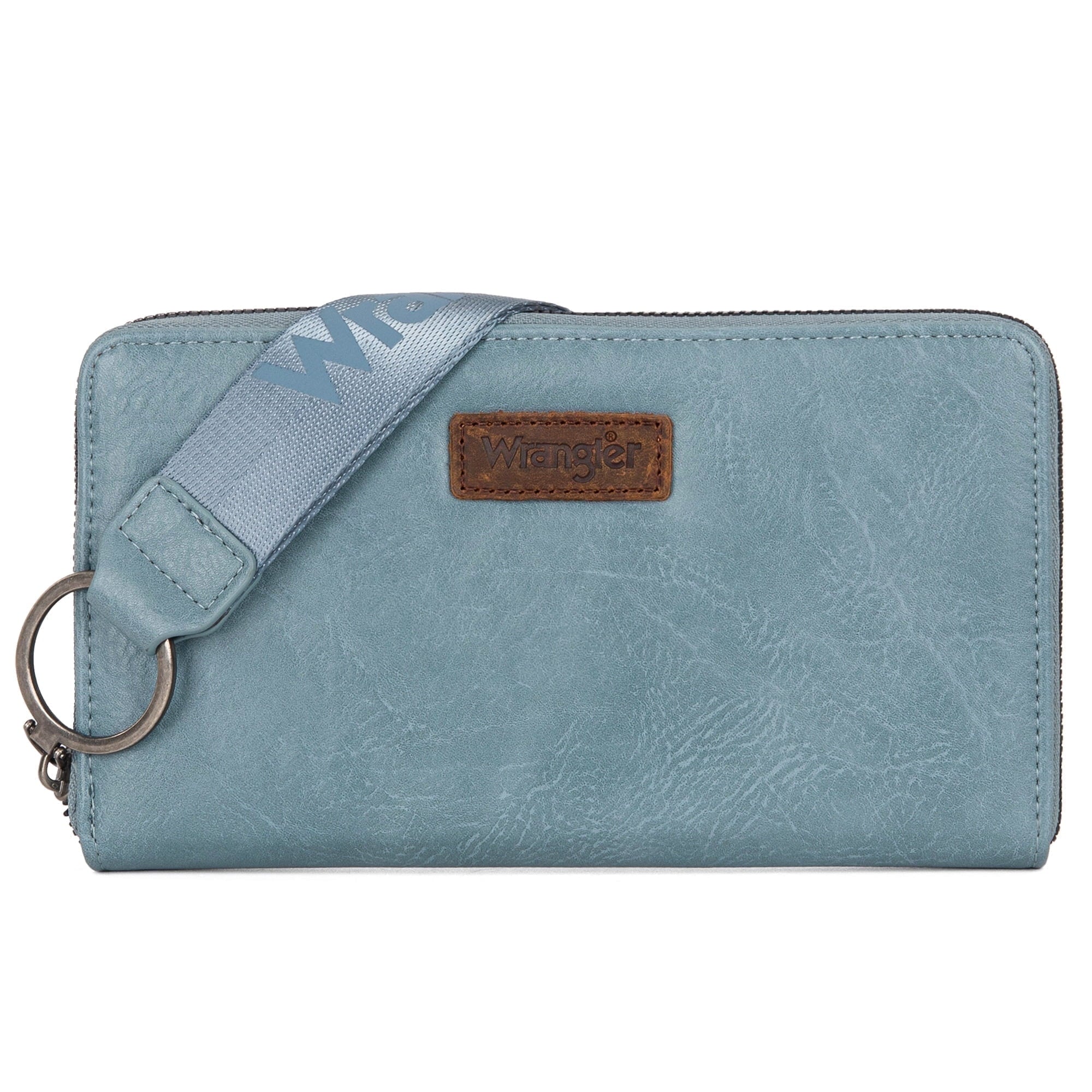 Wrangler Womens Wallet Wristlet Long Purse Designer Clutch Large Capacity Credit Card Holder Gifts for Women