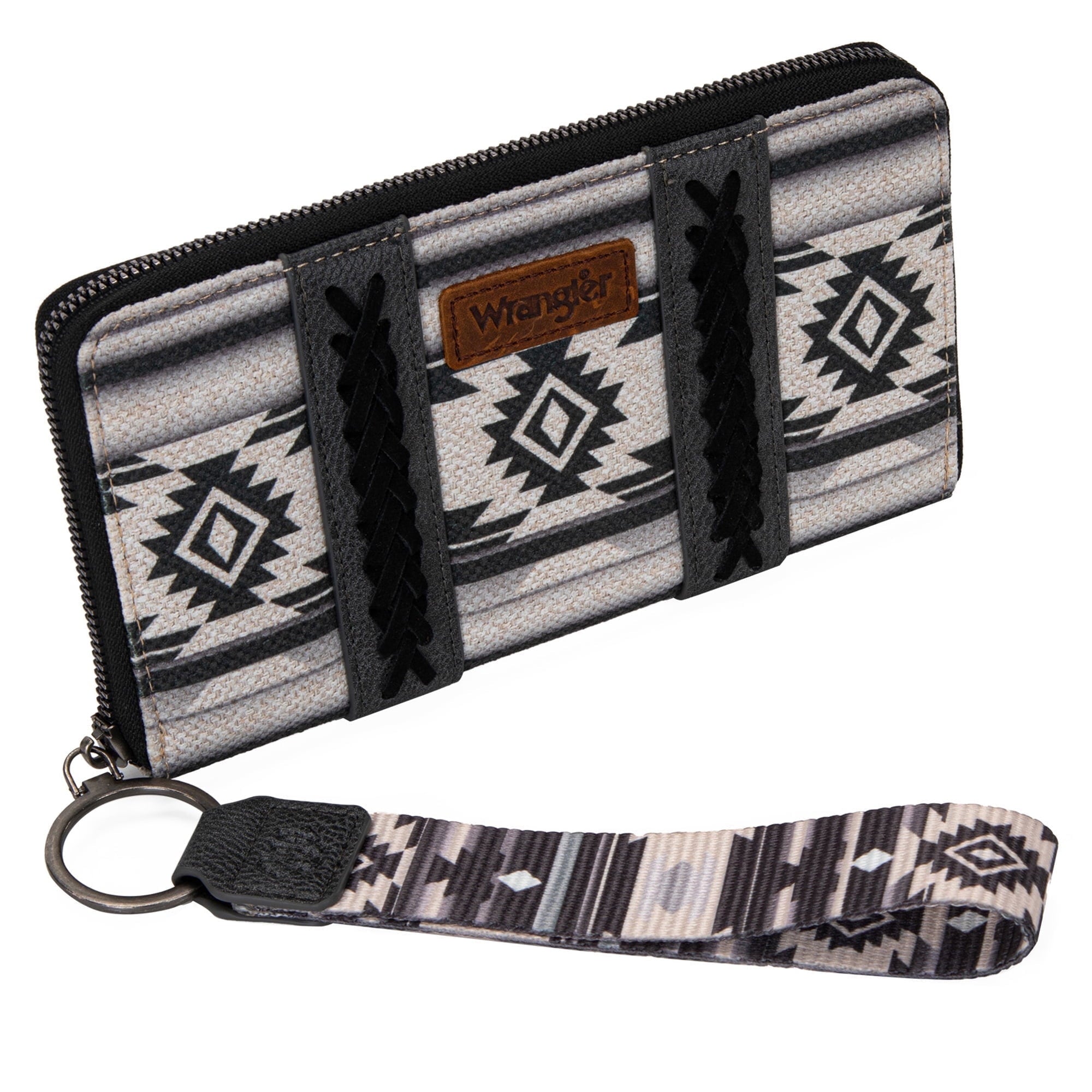 Wrangler Wristlet Western Wallet Boho Aztec Credit Card Holder for Women