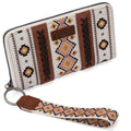 Wrangler Wristlet Western Wallet Boho Aztec Credit Card Holder for Women