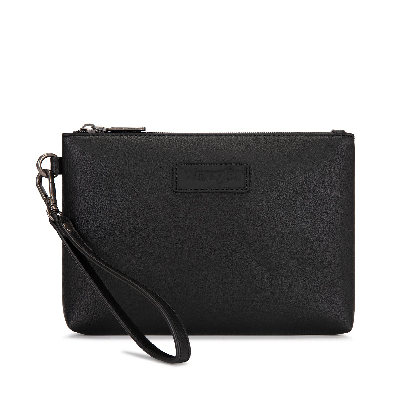 Wrangler Wristlet Clutch Wallet for Women Large Capacity Zipper Pouch with Detachable Wrist Strap
