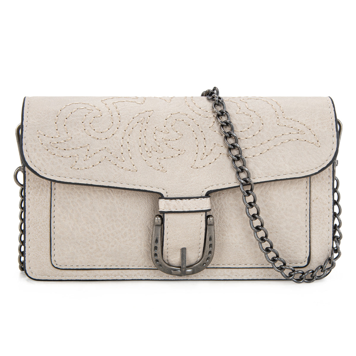 Montana West Women Small Crossbody Clutch Western Chain Strap Handbag