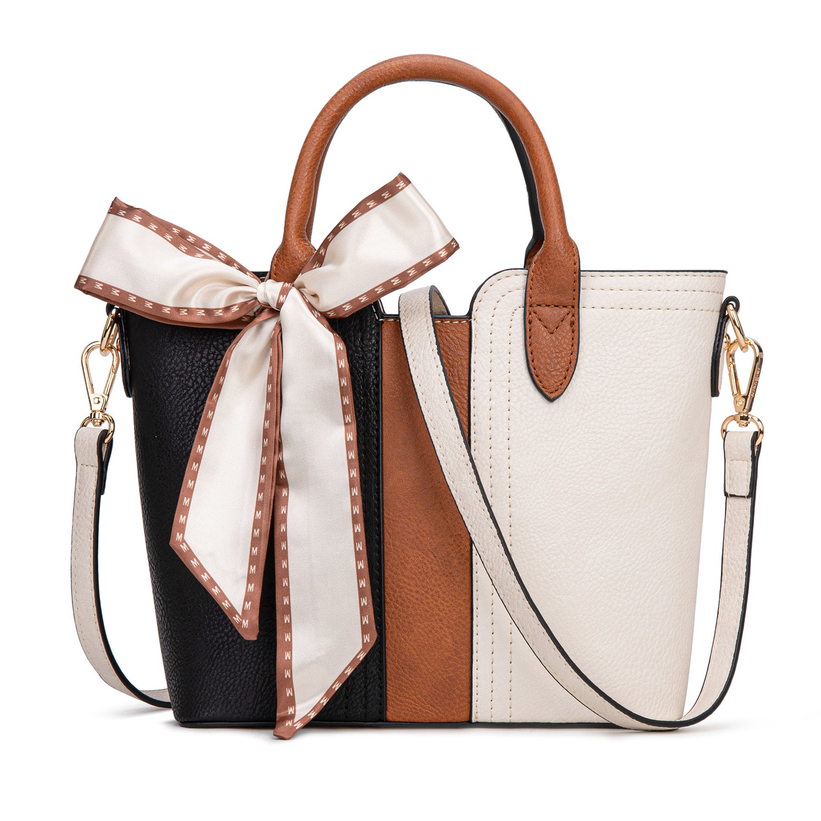 Montana West Tote Bags for Women Bow Crossbody Purses with Detachable Strap