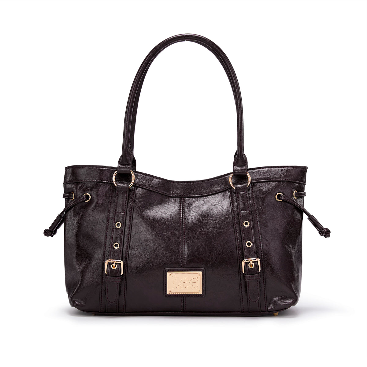 Lee Large Tote Bag for Women Vegan Leather Hobo Handbag Shoulder Purse With Zipper