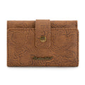 Montana West Women's Wallets RFID Embossed Floral Trifold Wallet