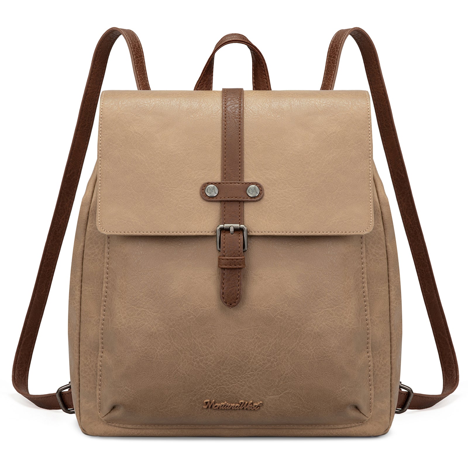 Montana West Women Convertible Backpack Purse Casual Crossbody Bag for Travel Work