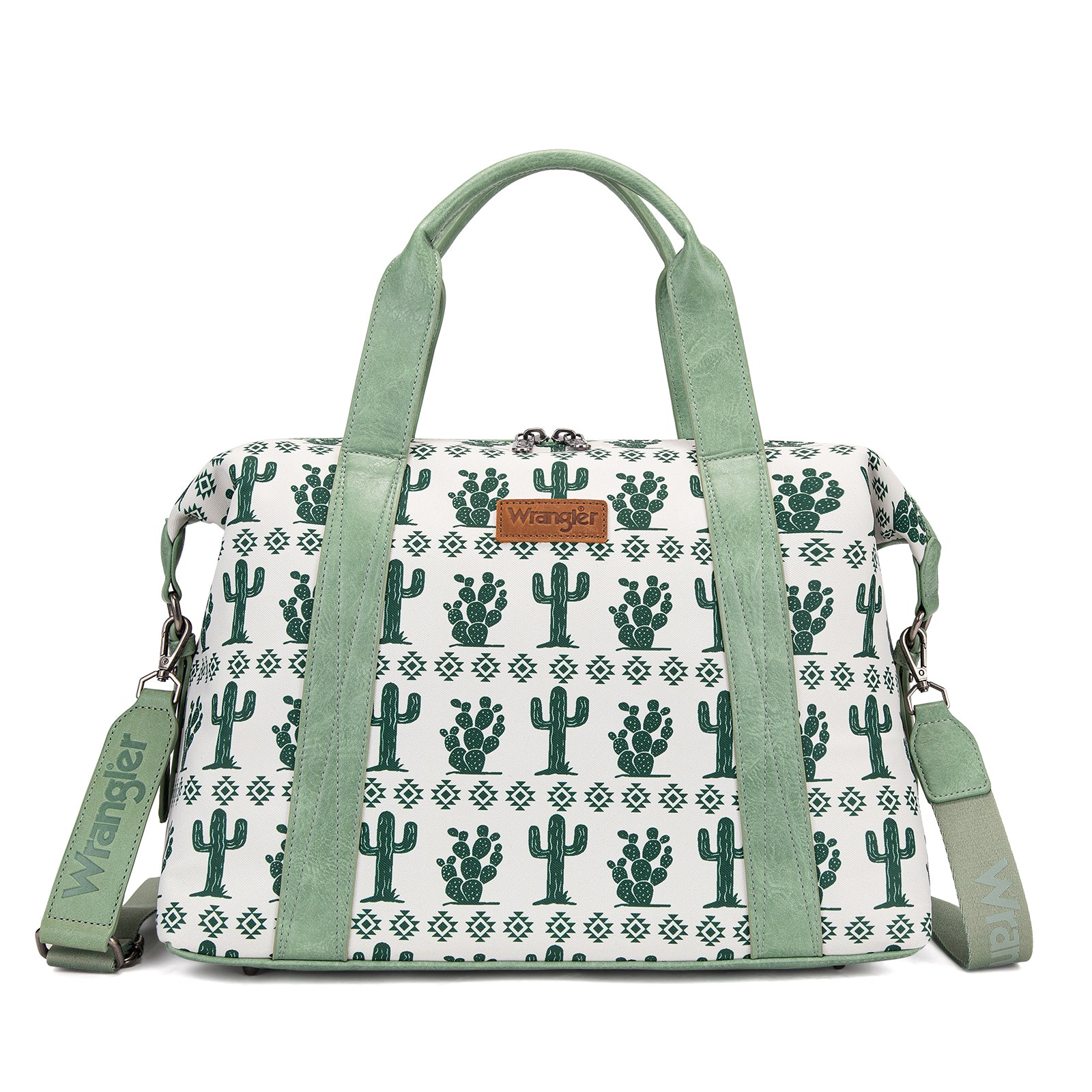 Wrangler Duffel Bag for Women Large Travel Weekender Bag Floral Flower Design