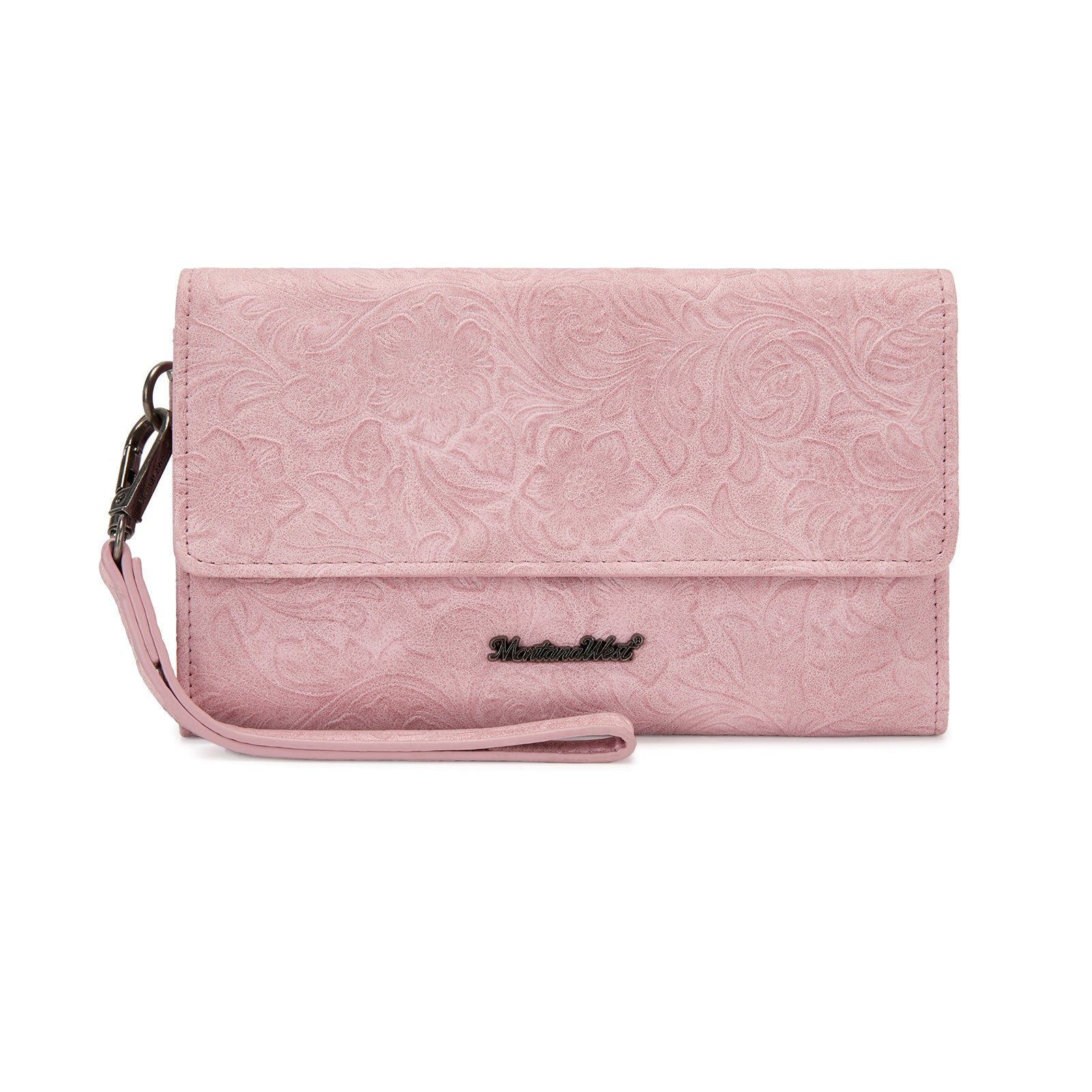 Montana West Wallets for Women Trifold Large Card Organizer Zipper Coin Purse