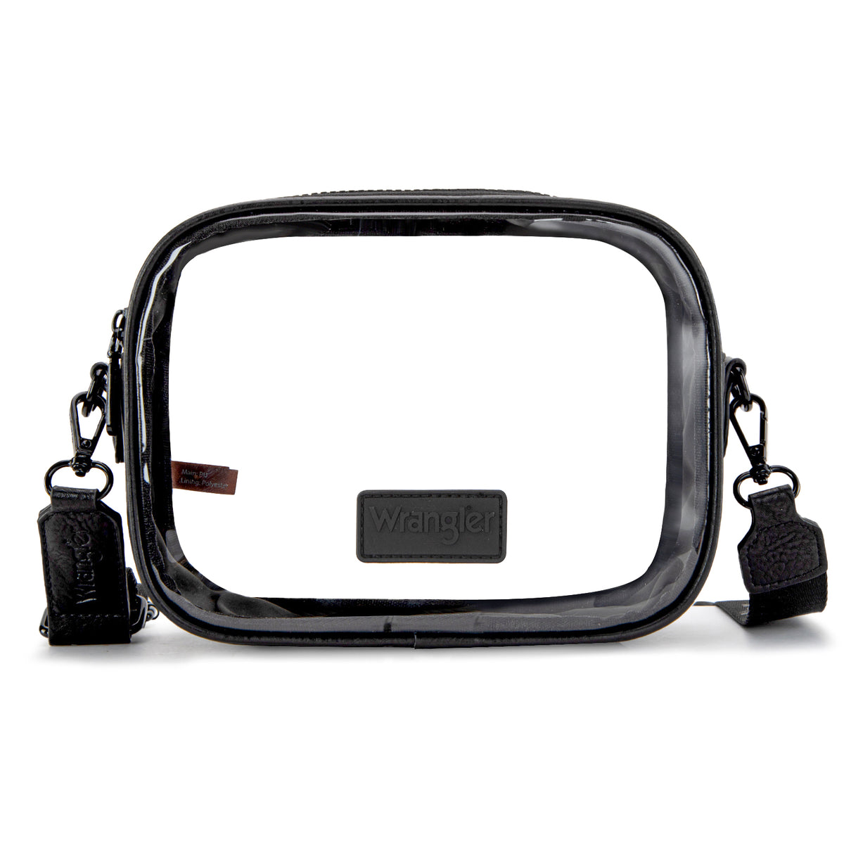 Wrangler Clear Bag for Stadium Events Transparent PVC Crossbody Purse for Women for Concerts & Sports