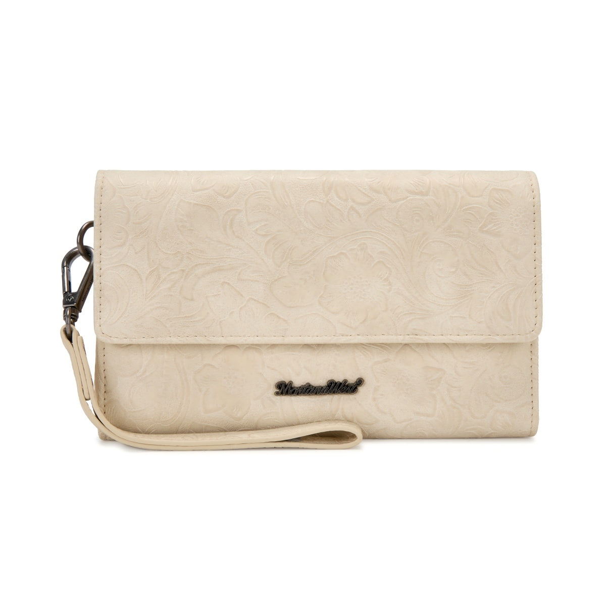 Montana West Wallets for Women Trifold Large Card Organizer Zipper Coin Purse