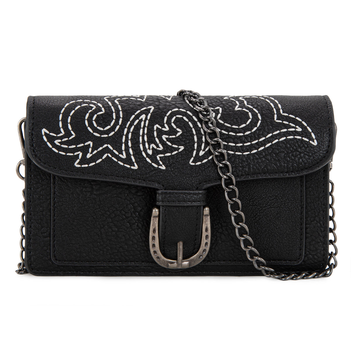 Montana West Women Small Crossbody Clutch Western Chain Strap Handbag