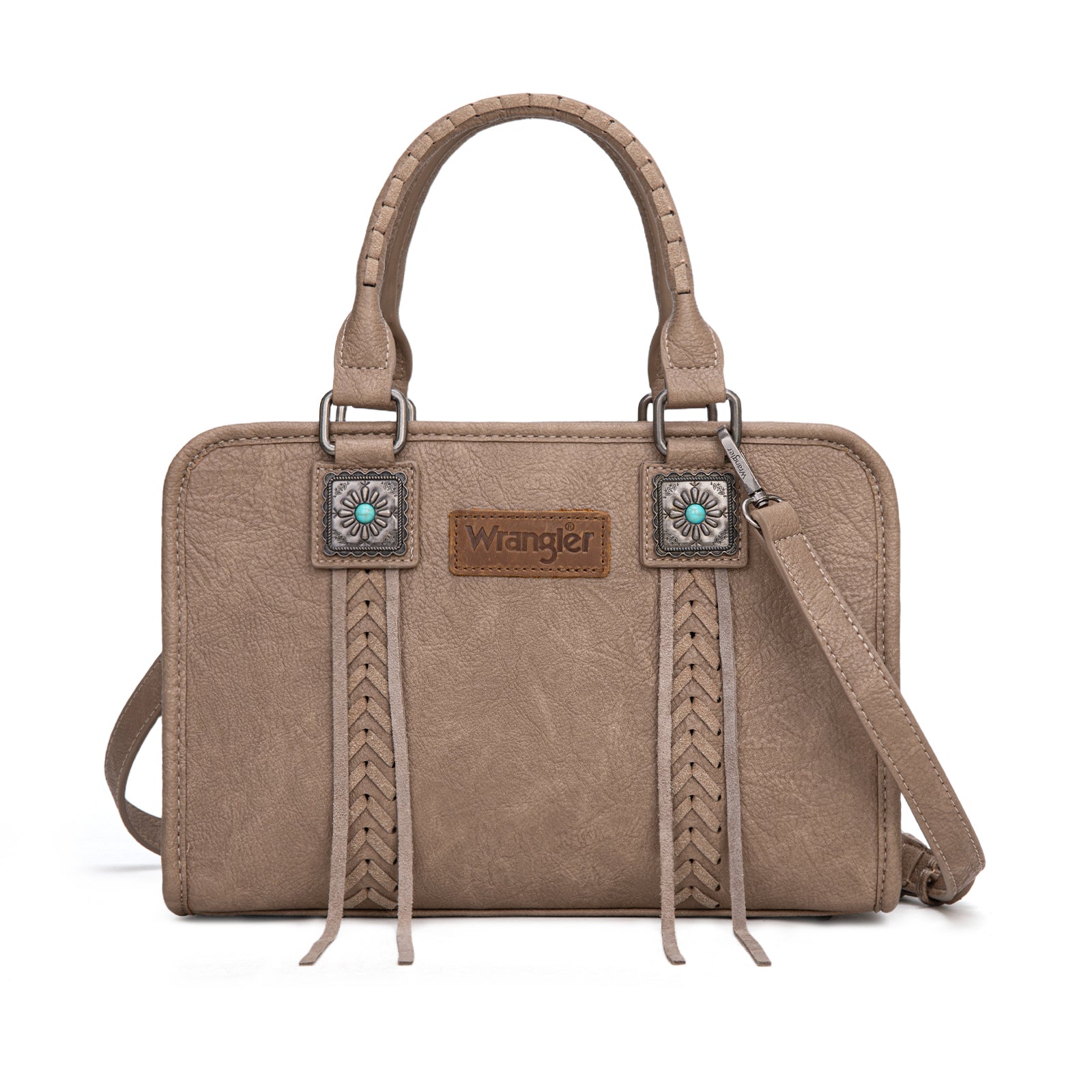 Wrangler Tote Bag for Women Crossbody for Ladies Purse Fringe Western Purse Vintage Handbags