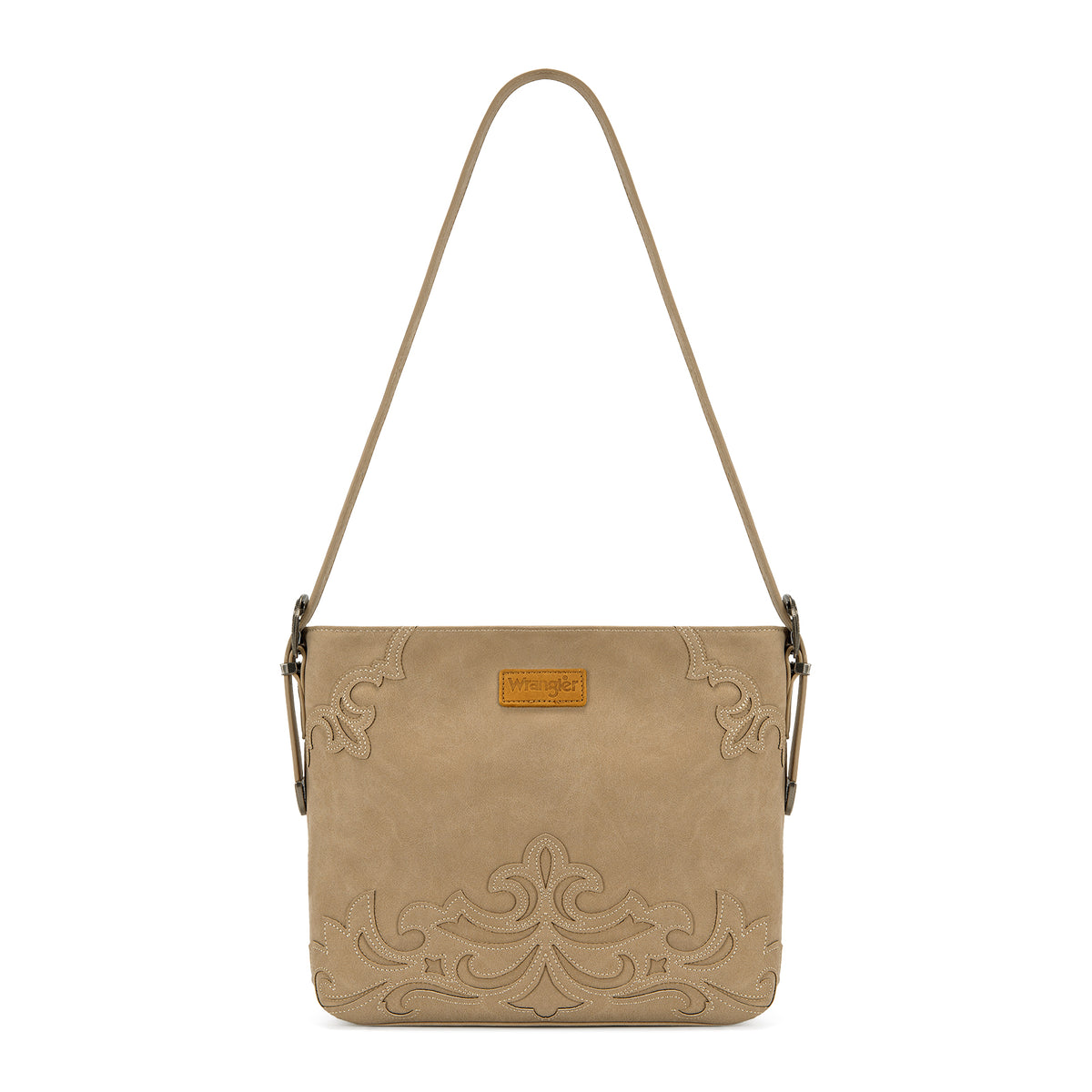 Wrangler Hobo Shoulder Bag for Women Western Crossbody Purse Large Capacity with Adjustable Strap