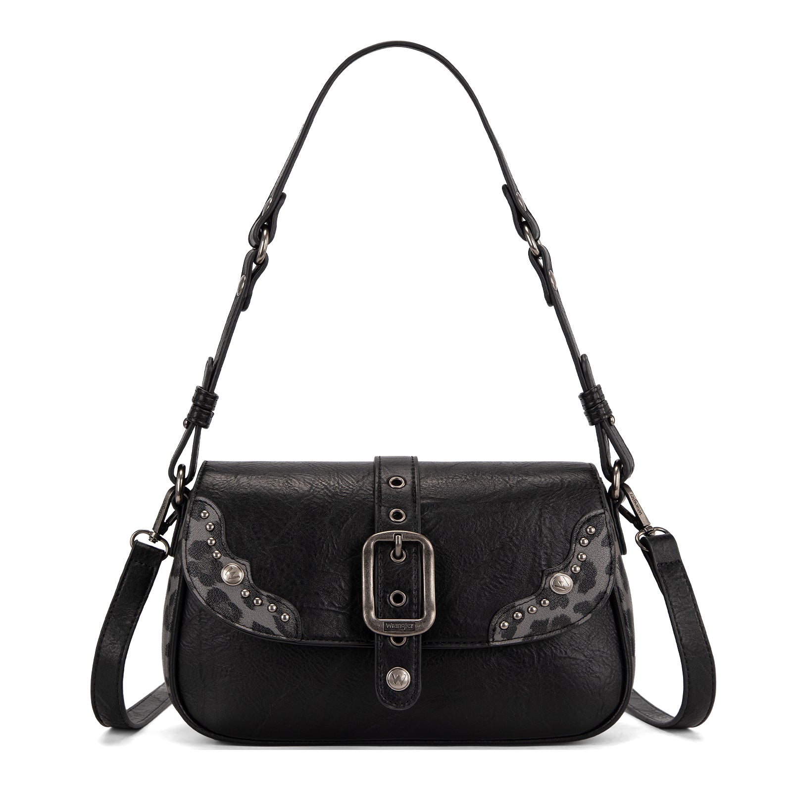 Wrangler Purse for Women Stylish Shoulder Bag Handbag Crossbody Bag Trendy Western Design Durable Leather