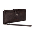 Wrangler Women's Wristlet Wallet Western RFID Blocking Snap Closure Clutch Purse with Card Holder