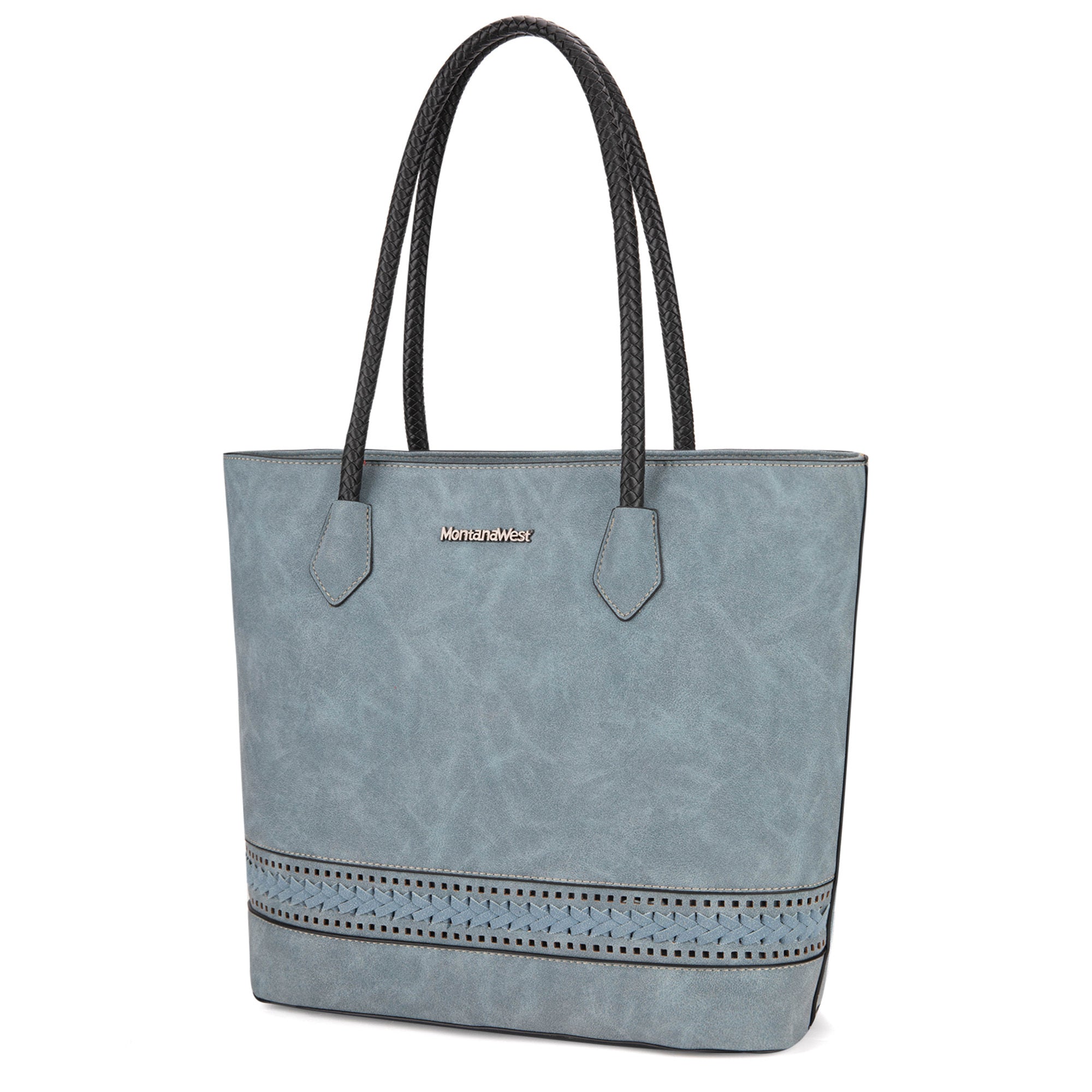 Montana West Woven Tote Bags for Women Medium Purses and Handbags