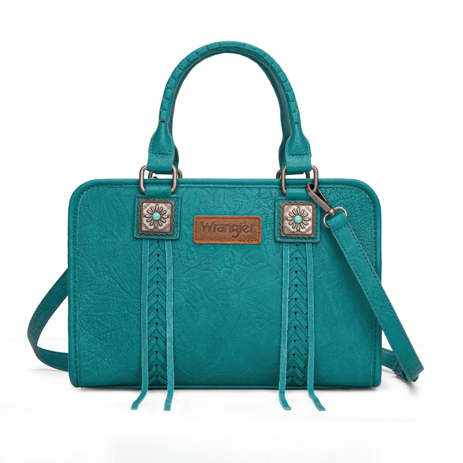 Wrangler Tote Bag for Women Crossbody for Ladies Purse Fringe Western Purse Vintage Handbags