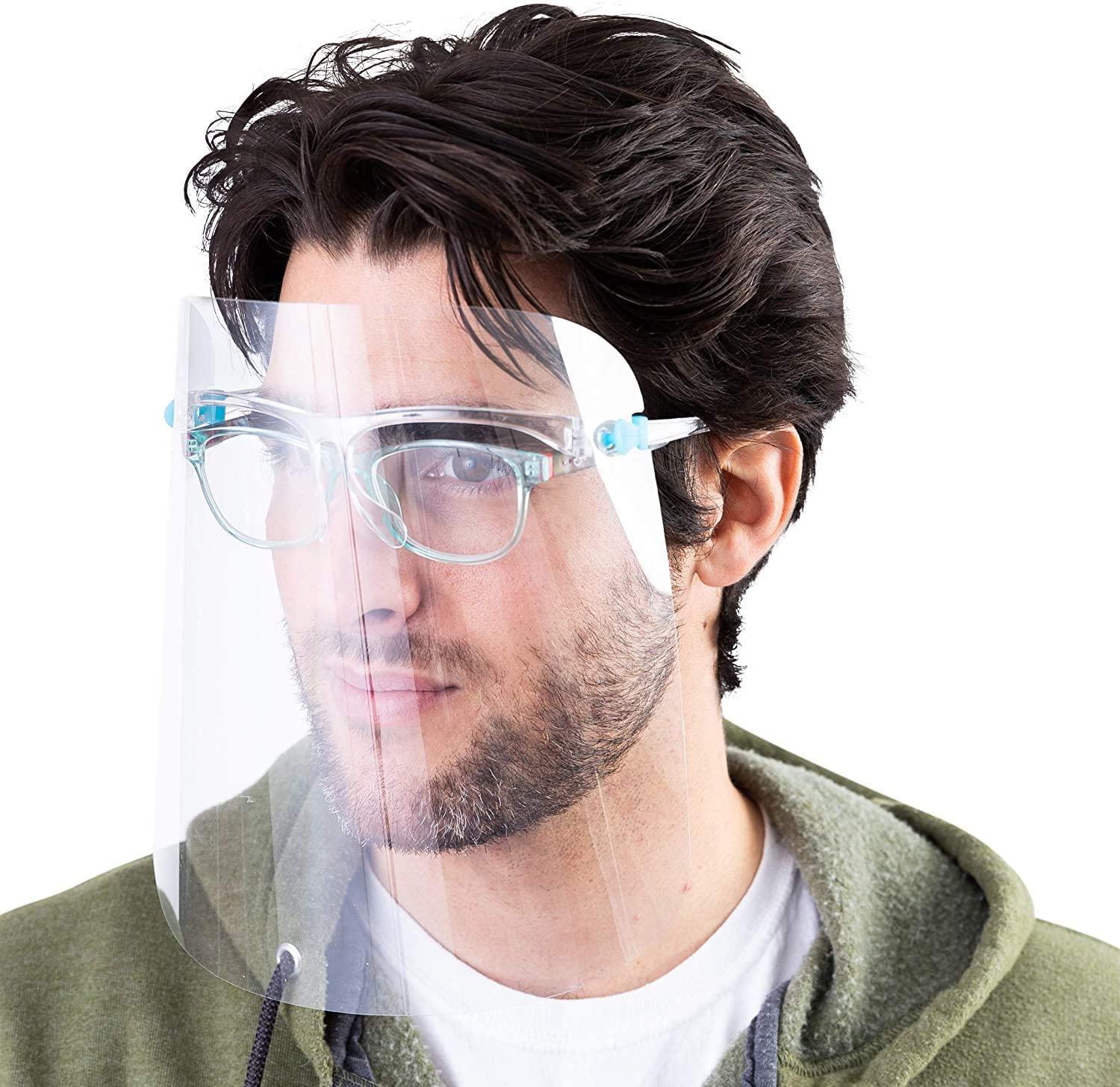 goggles and face shields 200Pack Safety Face Shield Anti-Fog Face Visor 200 Pcs Replaceable Shi – American Bling Care