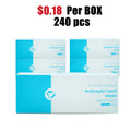 Individual Wrapped Antibacterial Wipes 75% Alcohol (60 Count)/Box