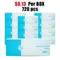 Individual Wrapped Antibacterial Wipes 75% Alcohol (60 Count)/Box