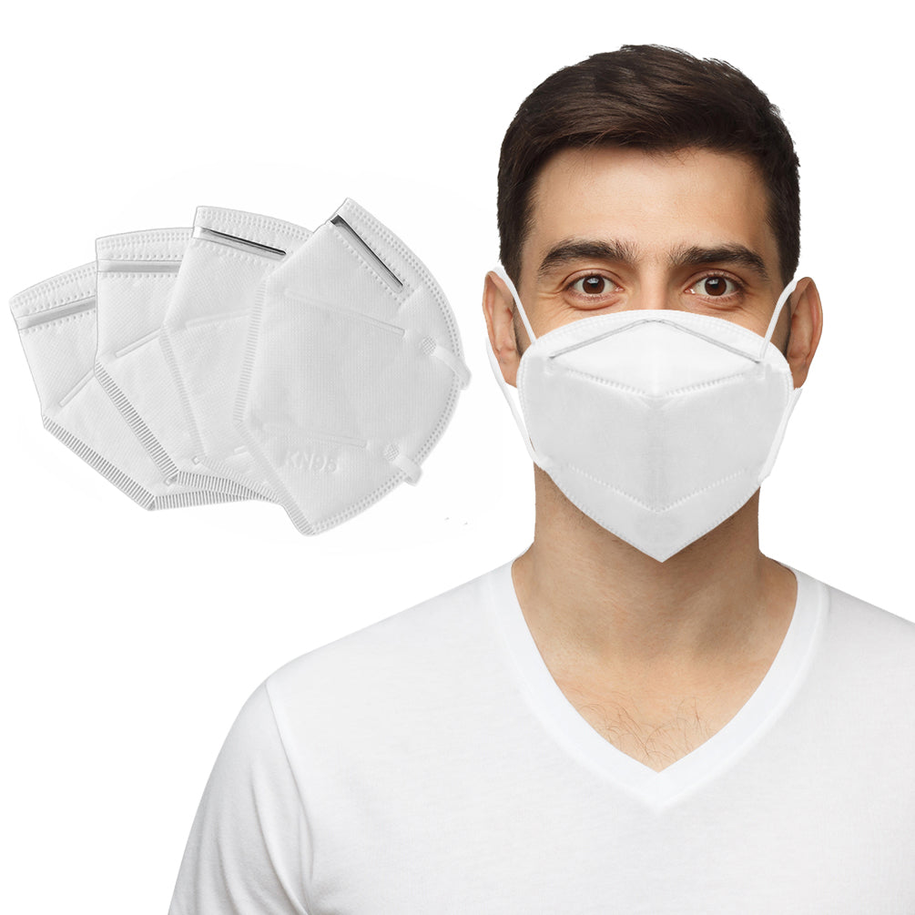 10 Pcs KN95 Disposable Folding Protective Cover Face Masks