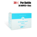 WP30  Individual Wrapped Antibacterial Wipes 75% Alcohol (30 Count)/Box