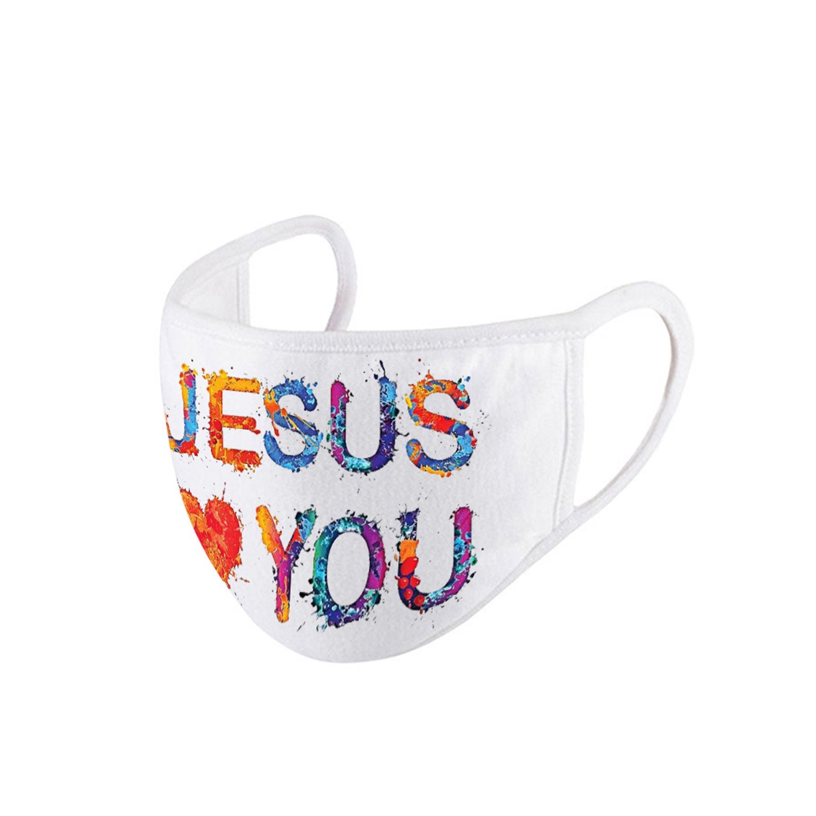 FCM-012  American Bling Spiritual Fabric Face Mask Double Layer Set of 2
