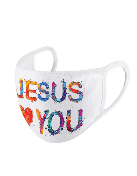 FCM-012  American Bling Spiritual Fabric Face Mask Double Layer Set of 2