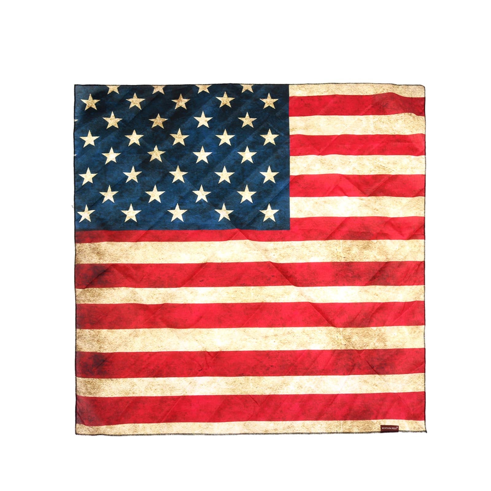 BDN-US01  American Bling US Flag Design Print Bandana - Assorted Colors (12 PCS)