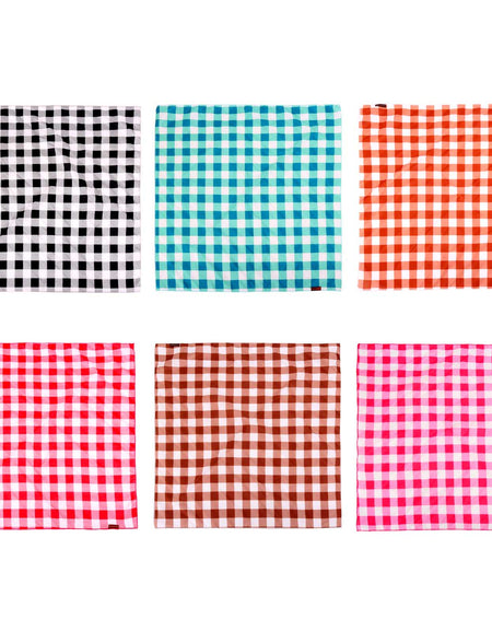 BDN11  American Bling Checkered Bandana - Assorted Colors (12 PCS)