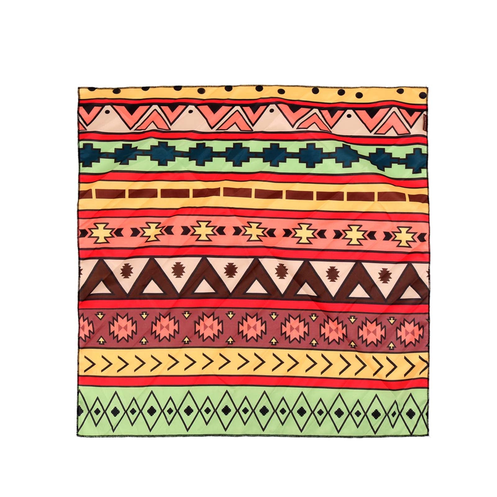 BDN02  American Bling Tribal Pattern Print Bandana - Assorted Colors (12 PCS)