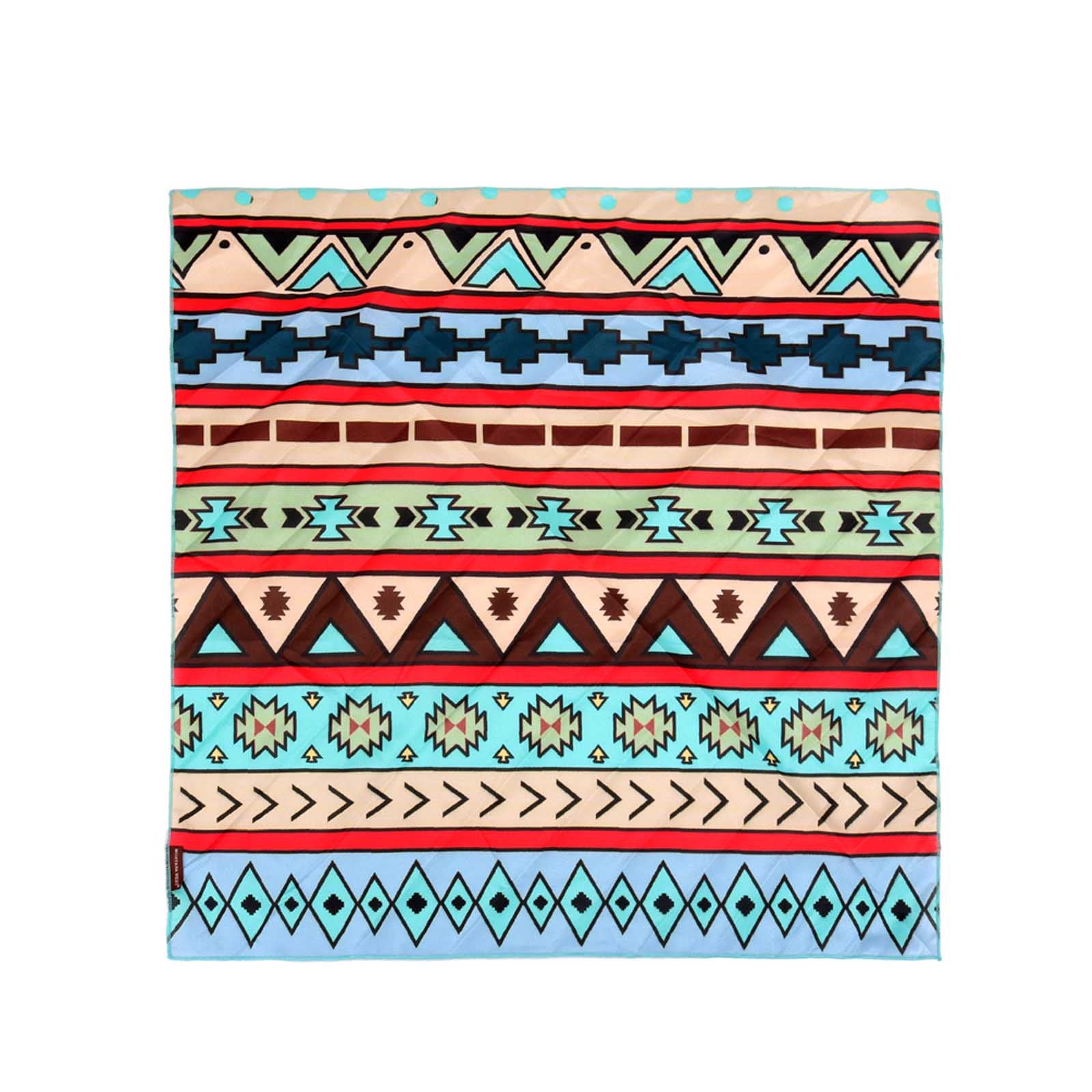 BDN02  American Bling Tribal Pattern Print Bandana - Assorted Colors (12 PCS)