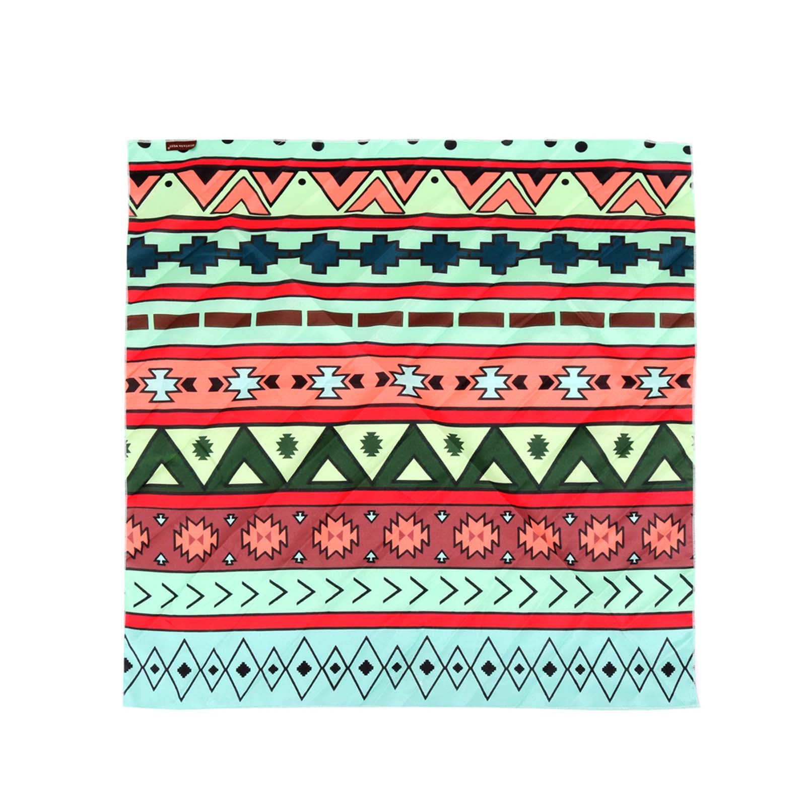 BDN02  American Bling Tribal Pattern Print Bandana - Assorted Colors (12 PCS)