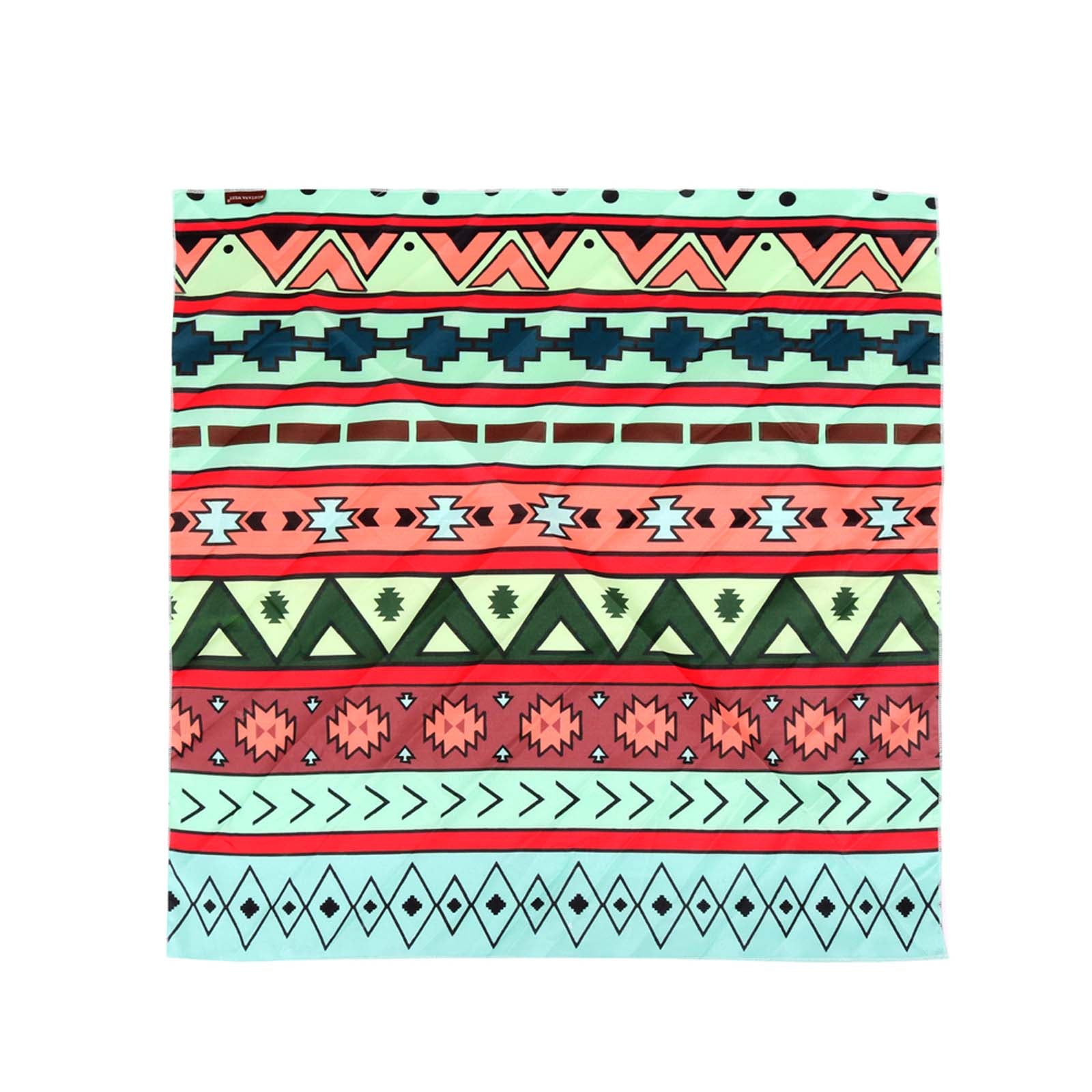 BDN02  American Bling Tribal Pattern Print Bandana - Assorted Colors (12 PCS)