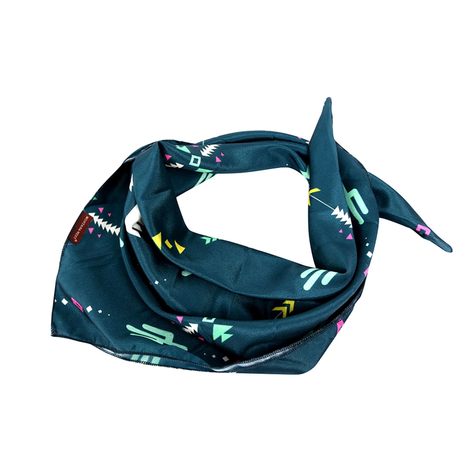 BDN03  American Bling Arrow Thunderbird Pattern Print Bandana- Assorted Colors (12 PCS)