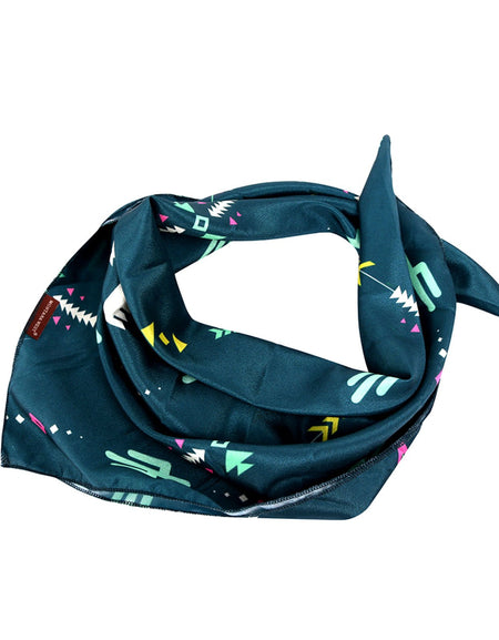 BDN03  American Bling Arrow Thunderbird Pattern Print Bandana- Assorted Colors (12 PCS)