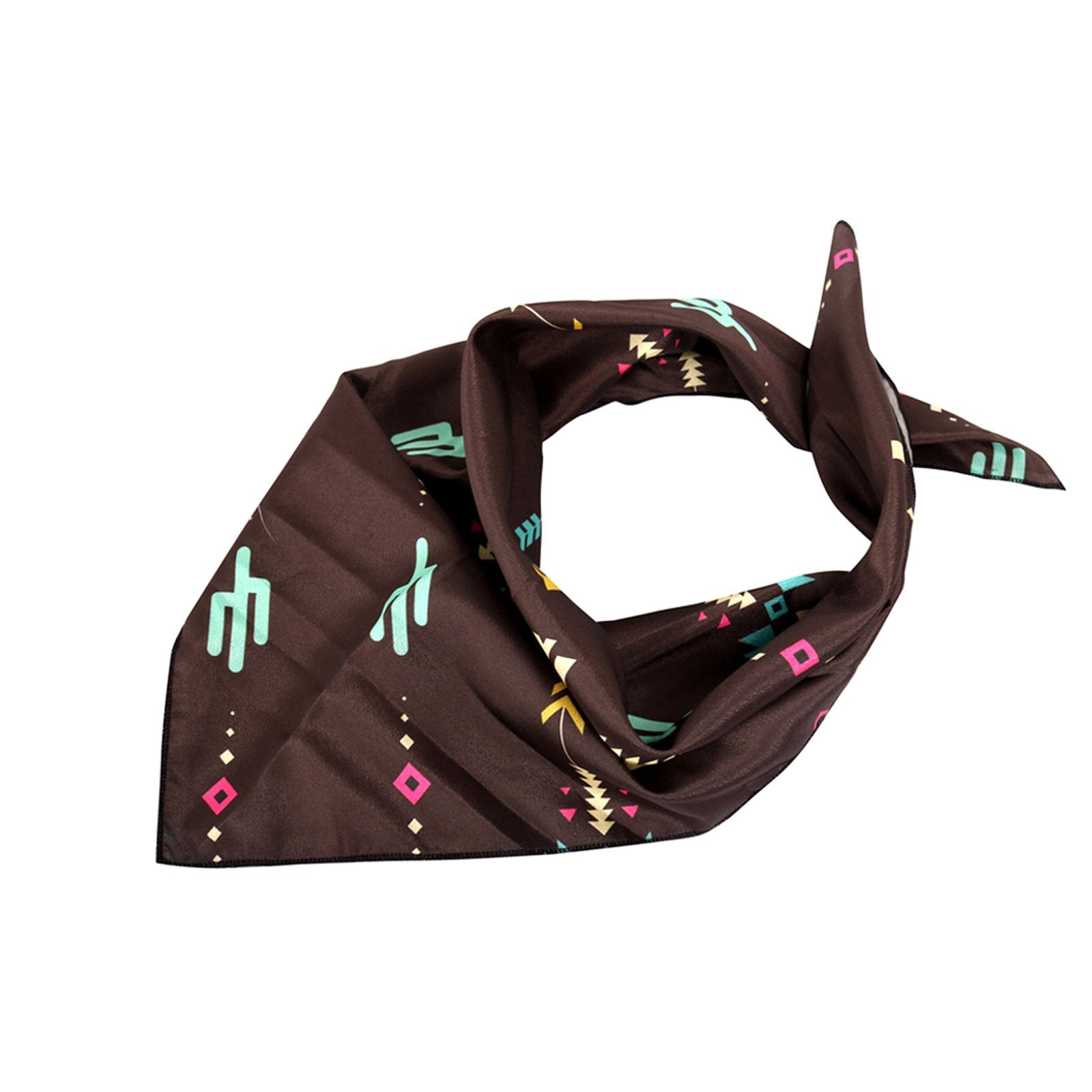 BDN03  American Bling Arrow Thunderbird Pattern Print Bandana- Assorted Colors (12 PCS)